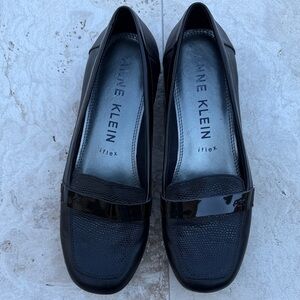 Anne Klein Black Loafers for Women